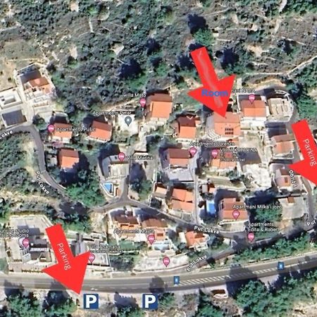 Bed And Breakfast Pero 3 Min Walk To The Beach Lokva Rogoznica Bagian luar foto